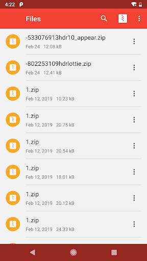 Zip Viewer screenshot 1