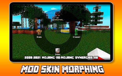 New Morphing Mod Minecraft PE 2021 screenshot 3