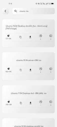 Torrent Search Engine screenshot 2