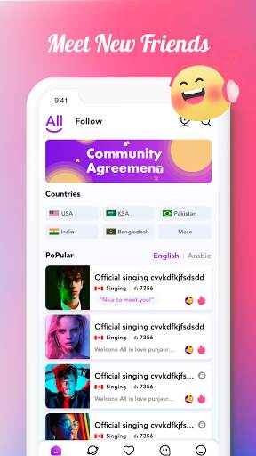 BOBO Lite - Group Voice Chat screenshot 1