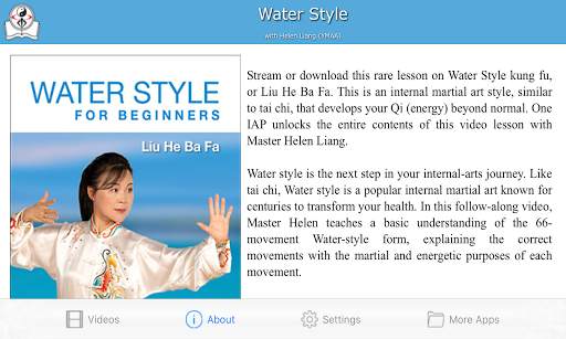 Water Style with Master Helen Liang (YMAA) screenshot 6