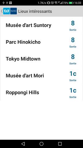 Navigation de Métro de Tokyo pour Touristes screenshot 4