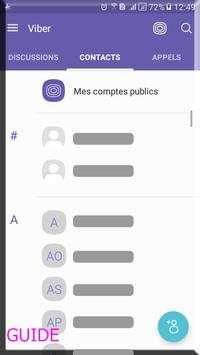 Guide for Viber Calls video & Messenger chat Free screenshot 1
