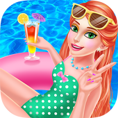 Summer Pool Party Beauty Salon icon