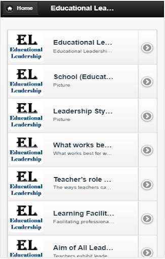 Educational Leadership скриншот 1