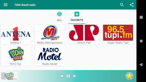 7,000 radio Brazil screenshot 4