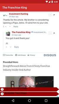 The Franchise King® App screenshot 3