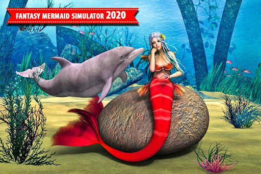 Mermaid Simulator Games: Sea & Beach Adventure screenshot 4