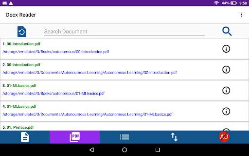 Docx Reader PDF Viewer Word screenshot 9