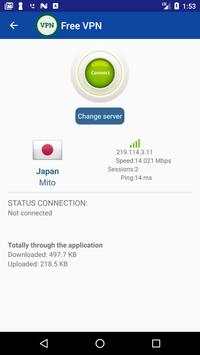 Free VPN screenshot 1