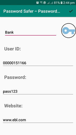 Password Safer - Password Manager Vault screenshot 4
