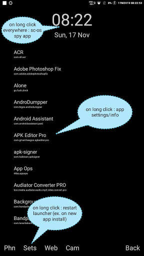 Life Launcher (Battery Saver Mode 2) screenshot 3