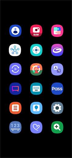 OneUI 4 Icon Pack (Theme) Demo 4 تصوير الشاشة
