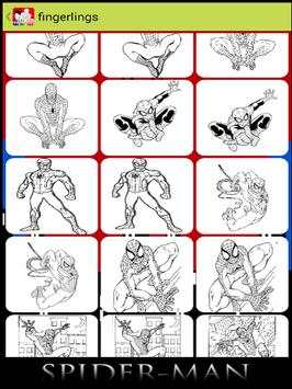 Coloring Spider-man : spiderMan games free screenshot 3