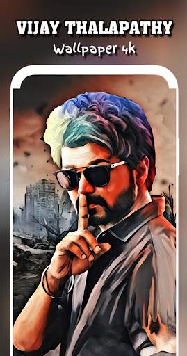 Vijay Thalapathy HD Wallpaper - WAsticker Whatsapp screenshot 1