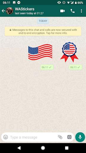 USA Stickers for WhatsApp WAStickerApps WAStickers screenshot 3