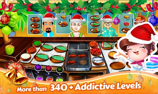 Santa Restaurant Game Memasak screenshot 4