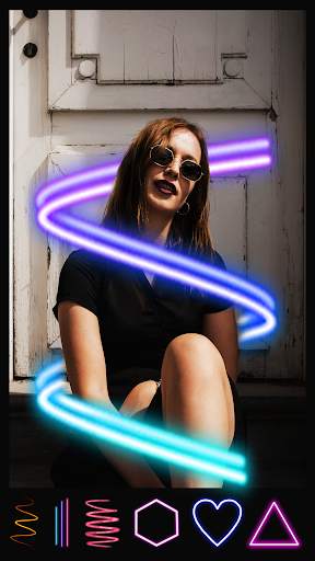 3D Neon Effect - Neon Photo Editor screenshot 1