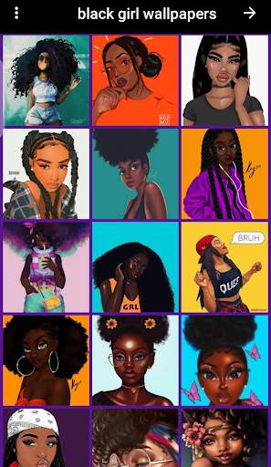 black girl wallpapers screenshot 1