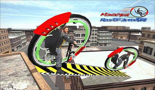 Monowheel Rooftop Simulator screenshot 8