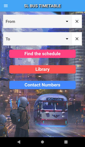 Sri-Lanka Bus TimeTable screenshot 1