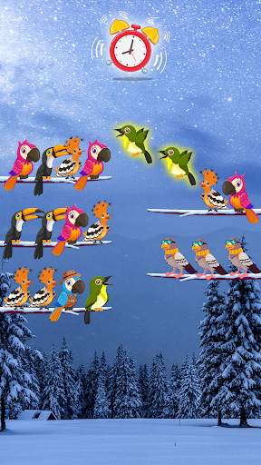 Bird Sort Color: Budgie Puzzle screenshot 4