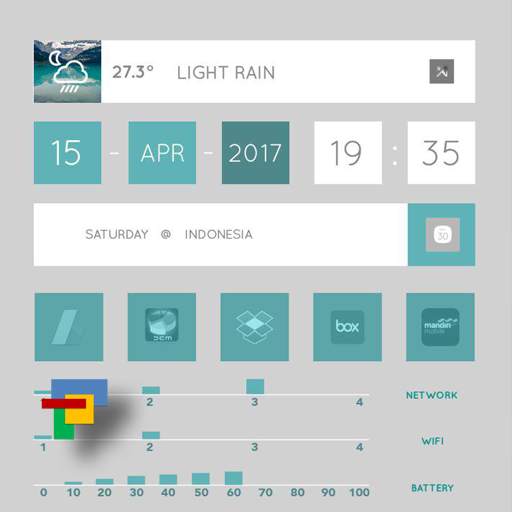Lean Theme for Total Launcher 1.3