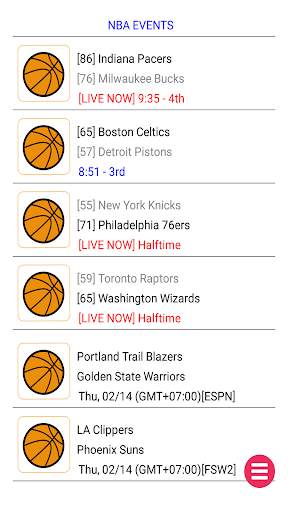 Live Streaming NFL NCAAF NBA screenshot 1