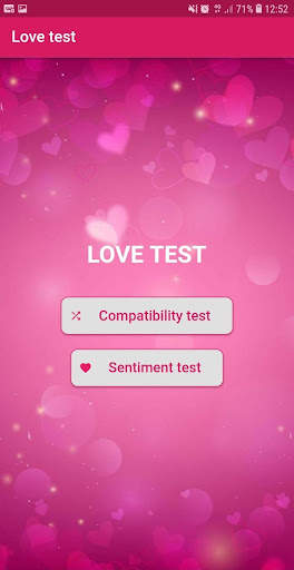 Love Test : Test your feelings скриншот 1