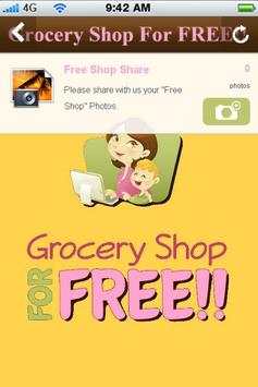 Grocery Shop For FREE screenshot 1