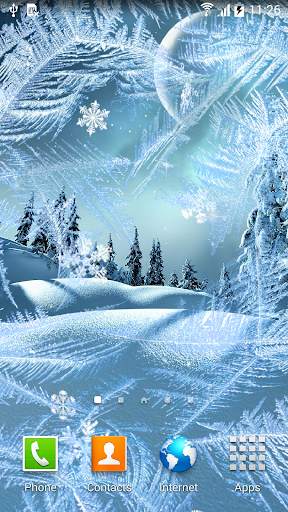 Winter Night Wallpaper screenshot 3