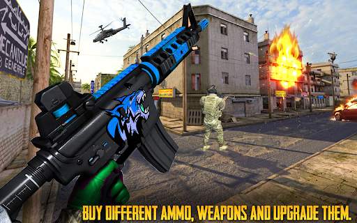 FPS Commando Strike - Sniper Gun Shooting Games screenshot 5