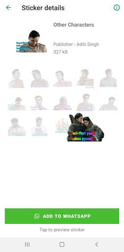 MaddamSir Whatsapp Stickers screenshot 3