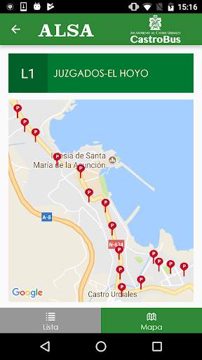 Autobuses Castro Urdiales 4 تصوير الشاشة
