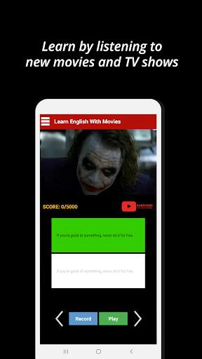 EngTube - Learn English With Movies screenshot 2