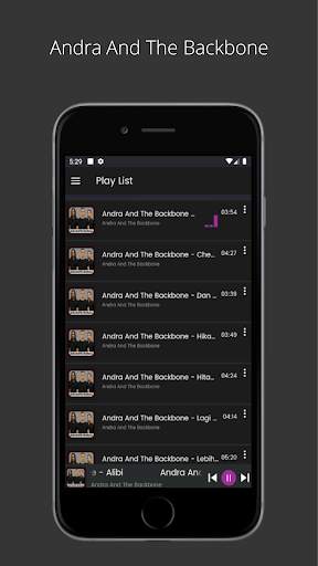 Andra The Backbone MP3 Offline screenshot 1