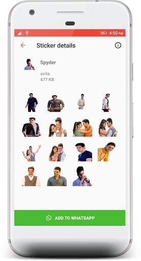 Mahesh Babu Stickers 4 WhatsApp screenshot 3