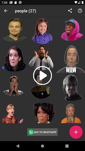 Animated Stickers Maker for Wh screenshot 1