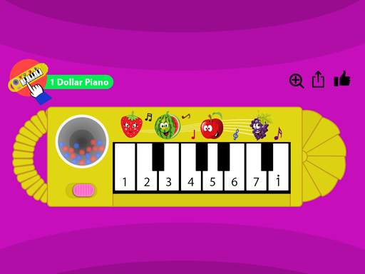 1 Dollar Piano - Toy Piano screenshot 3