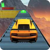 Impossible Stunt Car Tracks Mega Ramp Car Racing logo