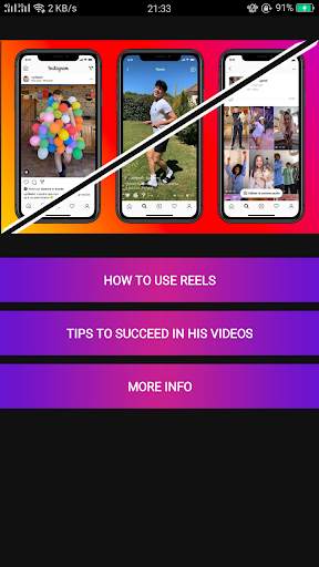 Guide for ‌Instagram Reels screenshot 1