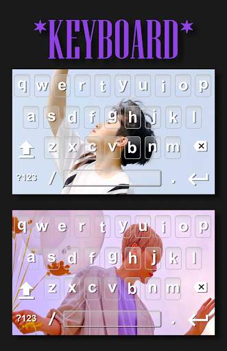 Seventeen Keyboard (Keypad Background) screenshot 1