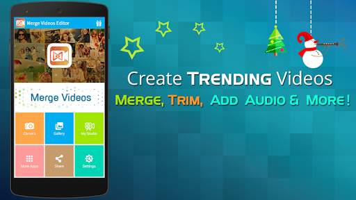 Merge Video Editor Join Trim screenshot 1