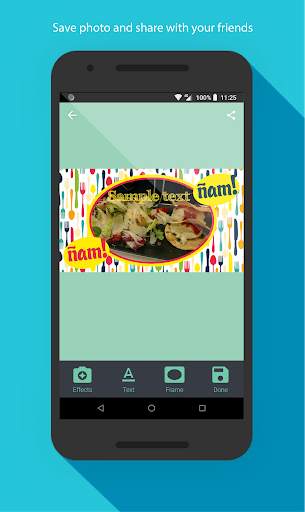 Food photo frames screenshot 4