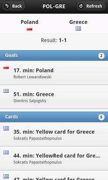 FOOTBALL EURO 2012 WIDGET screenshot 3