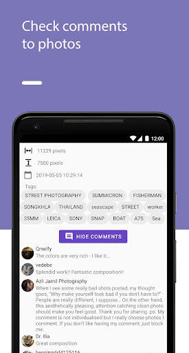 Photosen - Best Flickr app viewer and downloader. screenshot 8