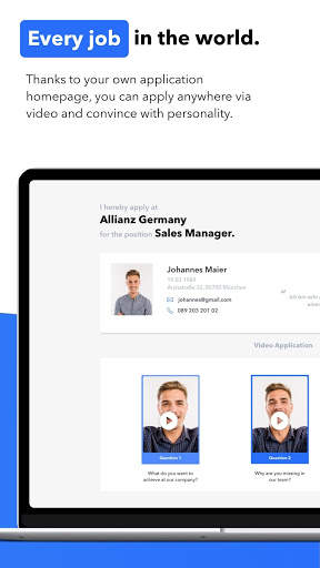 TALENTCUBE - Apply for any job via video. screenshot 6