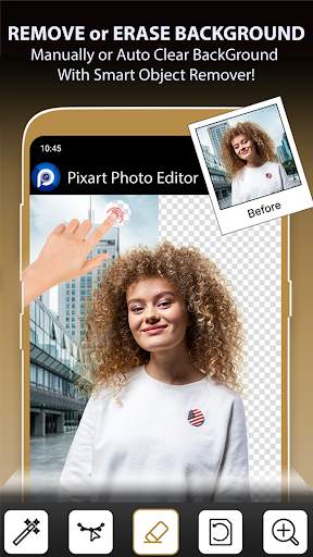 Pixart Photo Editor: Photo Preset, Blur Background screenshot 1