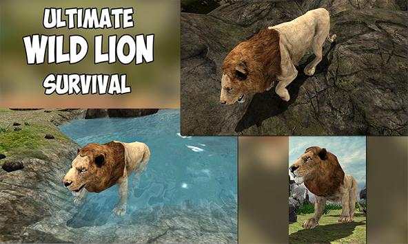 Angry Lion Jungle Survival 3D screenshot 1
