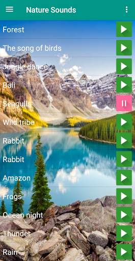 Nature sounds to sleep to screenshot 2